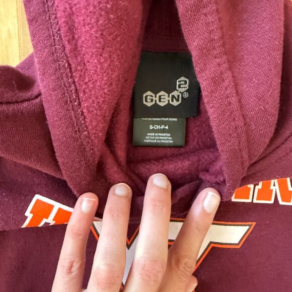 Virginia Tech Hokies Kid 4 Sweatshirt - Picture 2 of 6